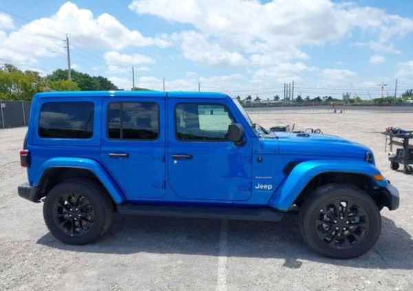 Jeep Wrangler cena 145000 przebieg: 32179, rok produkcji 2021 z Biała małe 92
